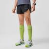 SAUCONY Logo Letter Print Breathable Lightweight Woven Casual Shorts Men Shorts Black Reflective-Silver SC2249044A-PR154