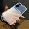 Split Dual Panel Matte Clear Case for Xiaomi Redmi A7 Pro,POCO C81 Pro Large Independent Camera Window Anti-Yellow Shockproof Protective Cover