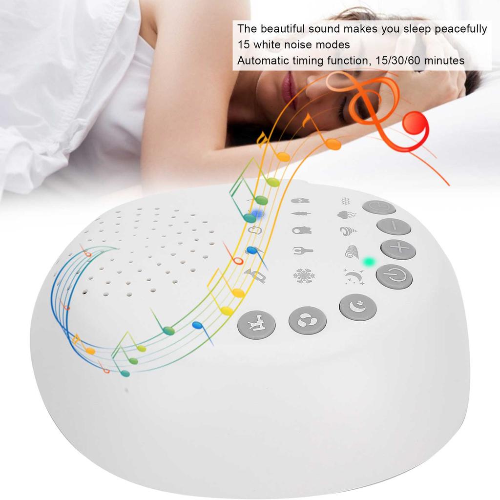 Sleep Sound Device Timing White Noise Machine Portable Music Sleeping Aid Instrument