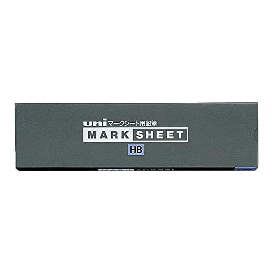 Mitsubishi Pencil Uni Mark Sheet HB Pencils, 12-Pack