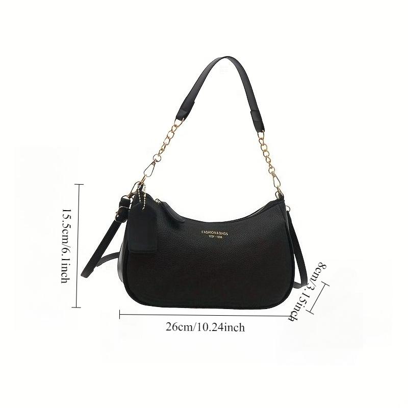 Casual and Fashi Crossbody Shoulder Bag, Adjustable Shoulder Strap, Elegant Party Carrying Underarm Bag, Vintage Women's Bags