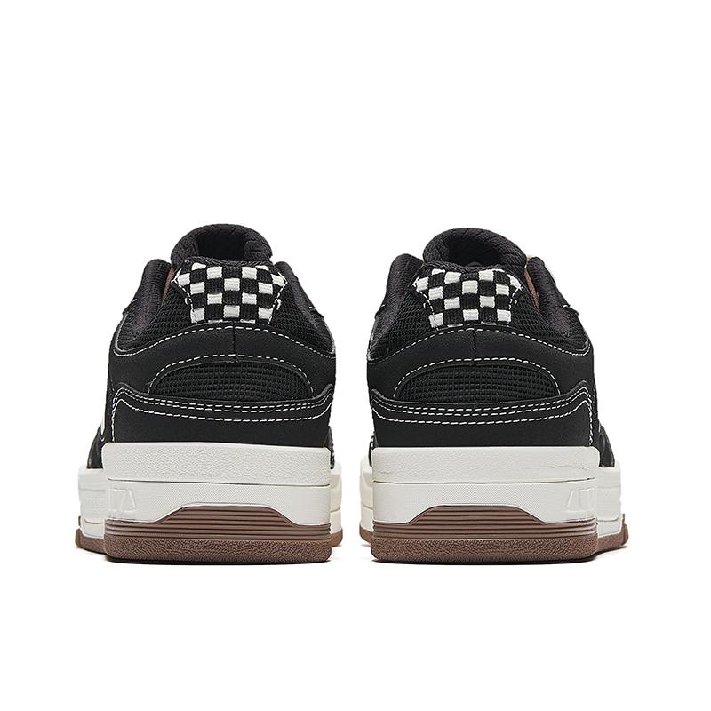 Anta Slip Resistant, Abrasion Resistant, Lightweight, Breathable, Height Increasing Low Top Skateboard Shoes Women's Sneakers