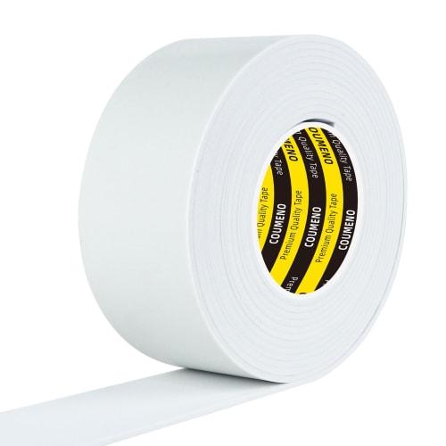 

COUMENO EVA Single-Sided Adhesive Black Foam Tape, Single-Sided Sealing Strip Foam Pad Sponge Tape for Window Weatherproofing, Self-Adhesive Insulatio
