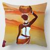African Life African Women Abstract Painting Decoration Cushion Cover Home Decoration Pillowcase Exotic Pillowcase