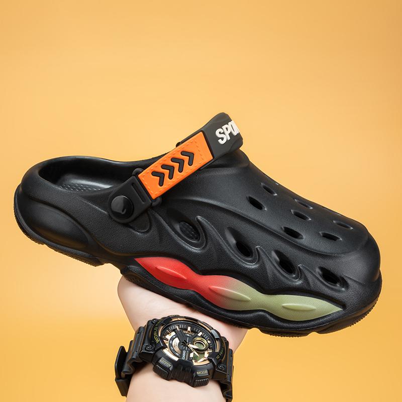 Fashion CYYTL Mens Slippers Summer Casual Outdoor Beach Shoes Sandals Walking Slides Comfort Lightweight Luxury Designer Fashion Leather