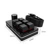 RGB Gaming Keypads Hot Swap Mechanical Keyboard Macro Keyboard Knob Keypads  for Photoshop