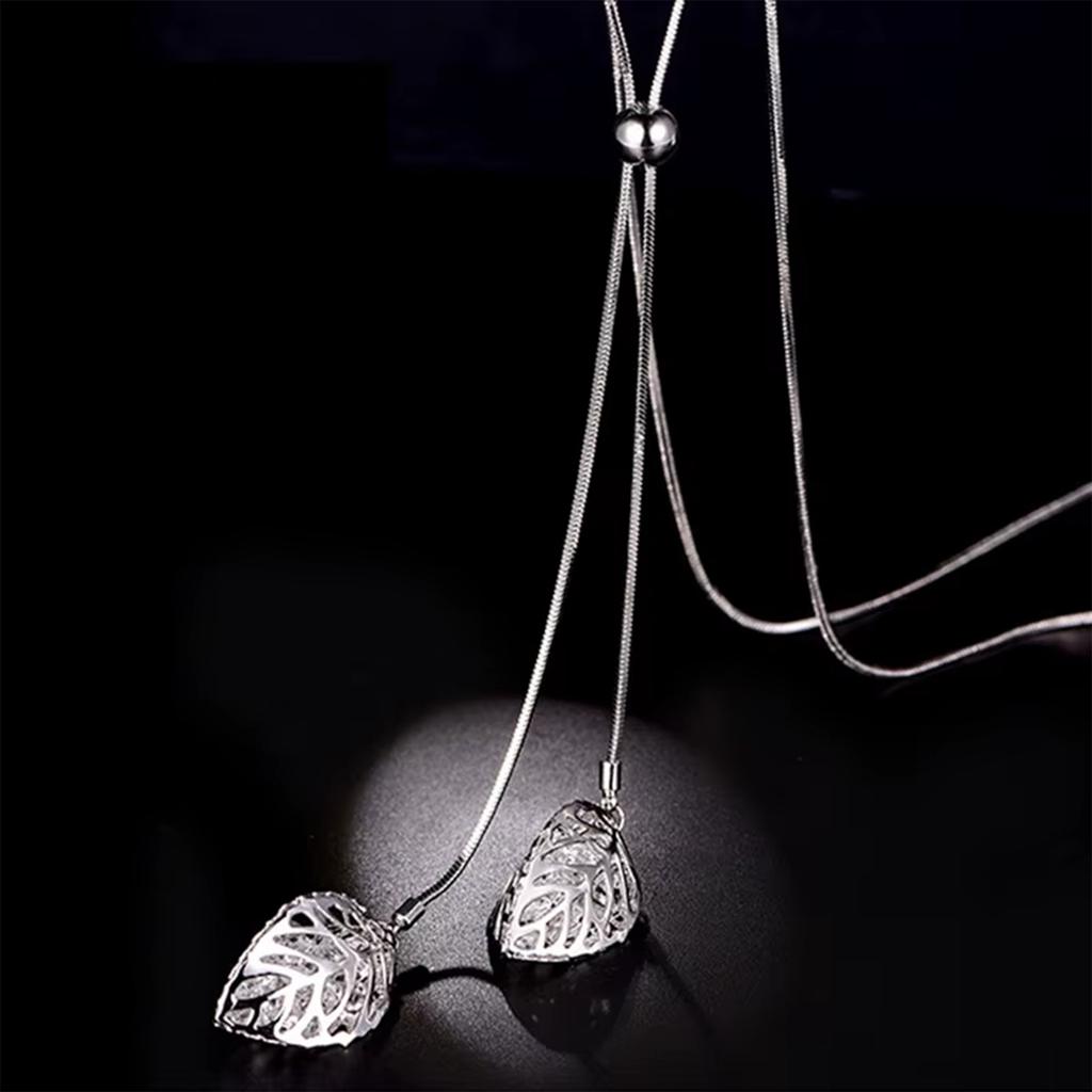 A Versatile Sweater Chain, A High-end, Light Luxury Long Necklace, A European And American Accessory Pendant For Su Qiudong.
