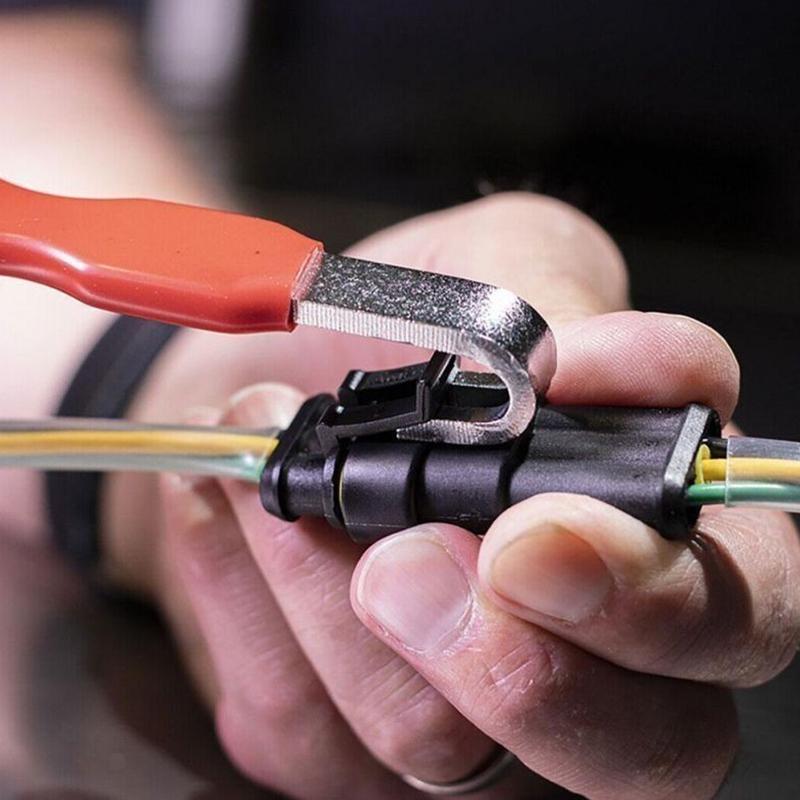 1Pc Automotive Electrical Terminal Connector Separator Removal Tool For Most Vehicles Car Maintenance Universal Remover Puller