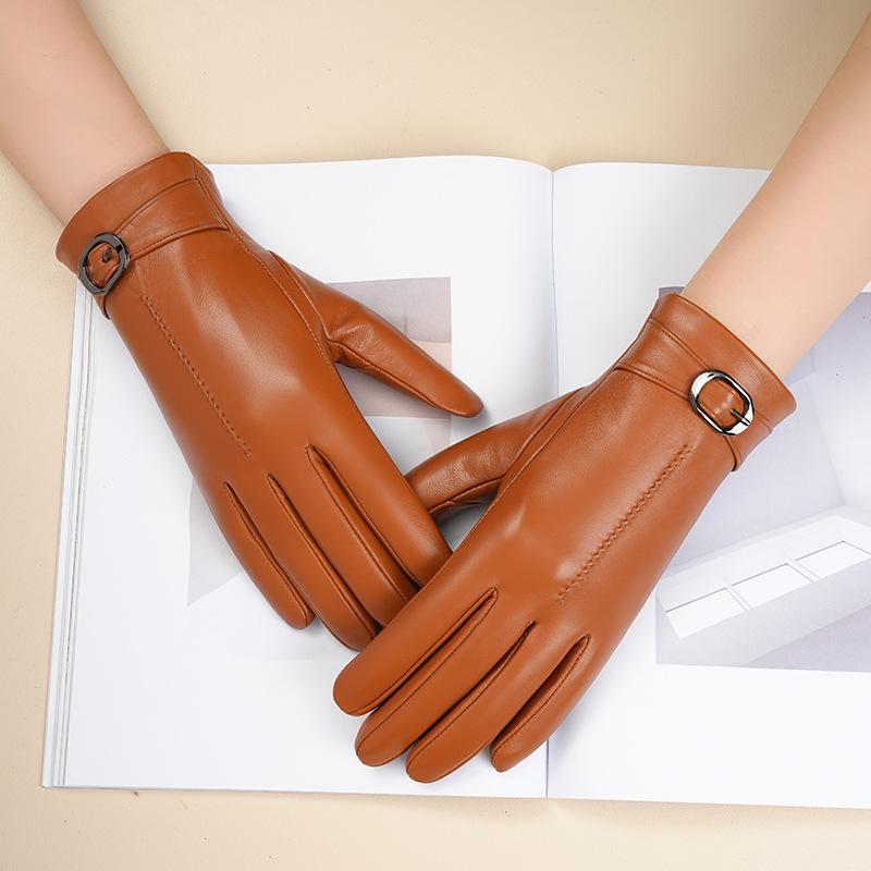 Женские теплые перчатки Женские бархатные перчатки L