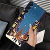Hülle für Samsung Galaxy A20 A13 A04 A50 A06 A40 A16 A30 A15 A70 A10 A12 A17 A05 Schwarz Weiche Handyhülle Winter Schnee Weihnachten