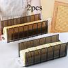 2pcs Single Piece Cake Roll Slicer
