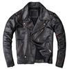 Chinese Size Men Leather Jacket Turn Down Collar Vintage Leather Jacket For Men Jackets Natural Cowhide Male Coat Autumn