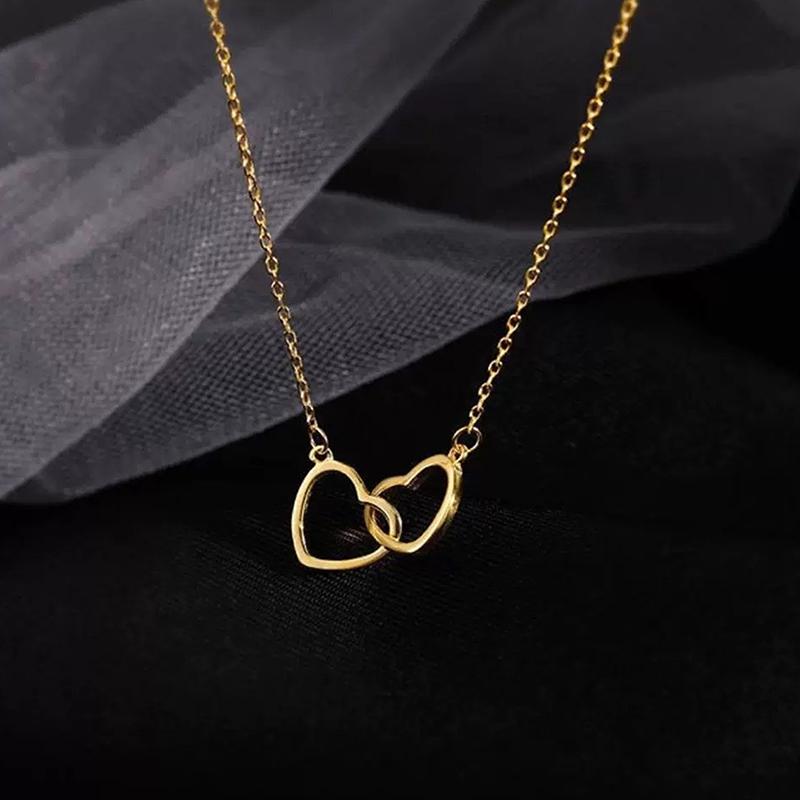 

Tiny Cute Chain Necklace Women Fashion Love Necklace Valentine S Day Jewelry For Women A1