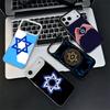 David Jewish Star Symbol Shockproof Phone Case for iPhone 17 Air 16 16E 15 Pro Max 14 Plus 13 Mini 12 Back Cover Anti Fall Funda