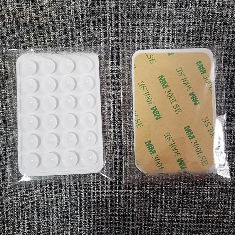 1Pcs Reusable Adhesive Pads Silicone Suction Cups Non-Slip Cell Phone Holders Travel Accessories"