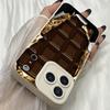 M583 black chocolate design Angel Eyes Soft Phone Case for iPhone Samsung Galaxy Xiaomi Rdemi Huawei Honor Infinix Realme OPPO Vivo All Model Case