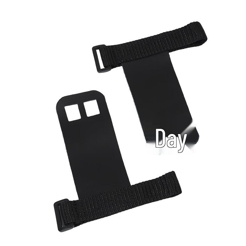 Fitness Two-Hole Leather Palm Grips