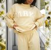 Women's Casual Embroidered Long Sleeve Sweatshirt Hoodie