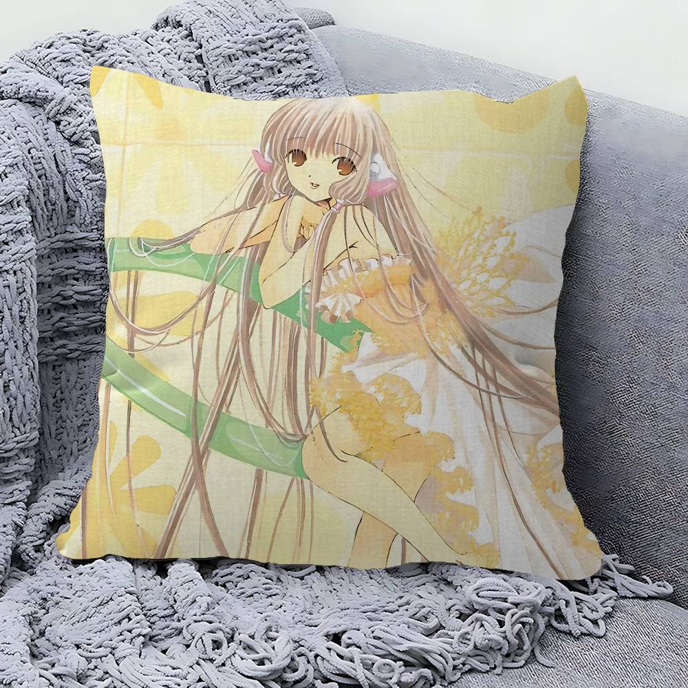 Cute Anime C-Chobits Cartoon pillow cover sofa cushion cover home room decoration children gift