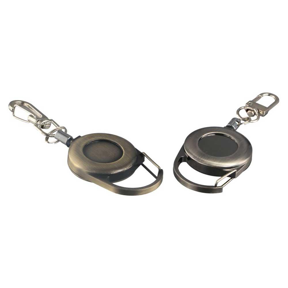 Key Ring Clips Anti-Lost Badge Holder Retractable Lanyards Pull Buckle Telescopic Pull Buckle