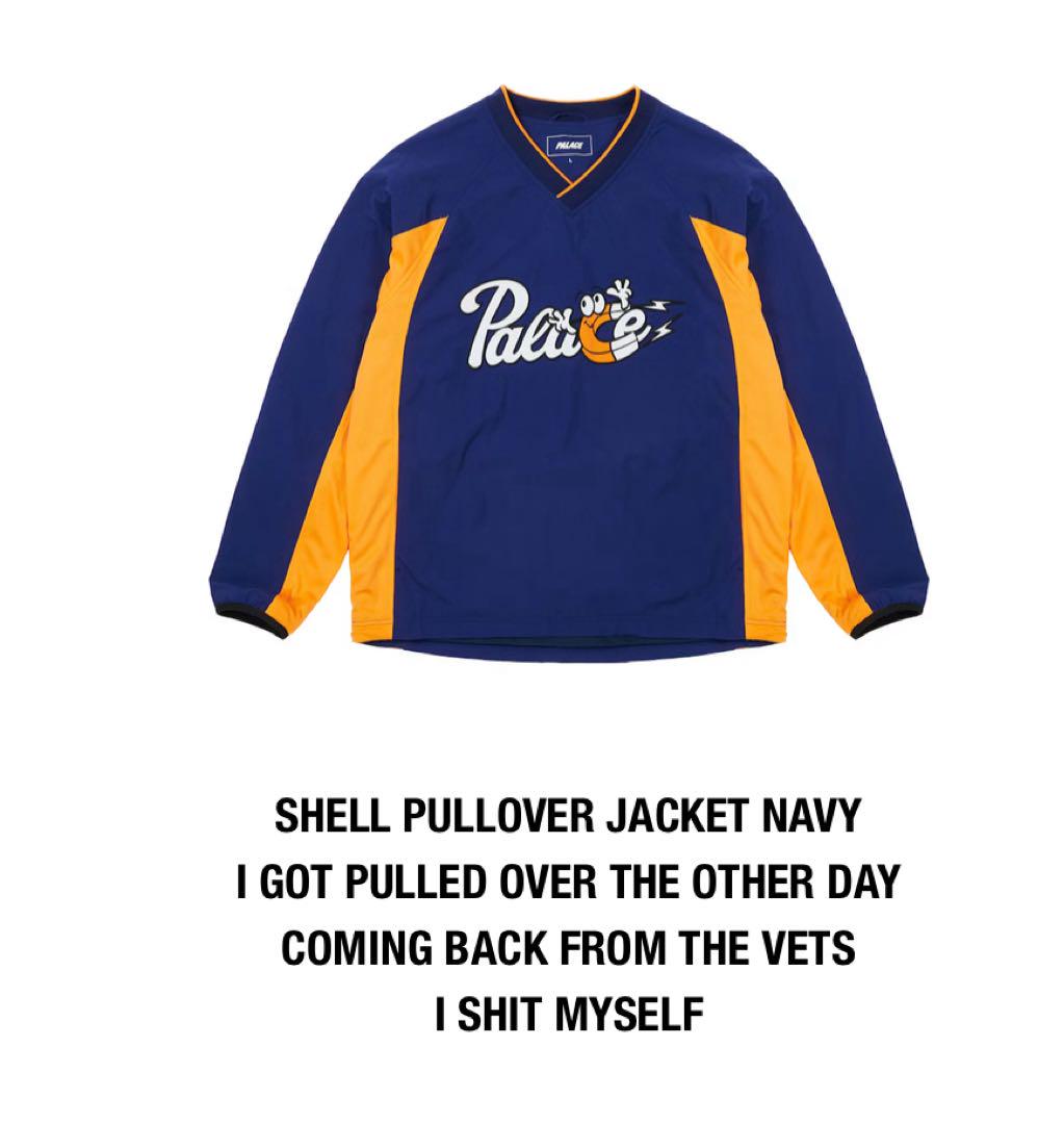 

[Б/У] куртка-пуловер palace SHELL (носил Сынмин)