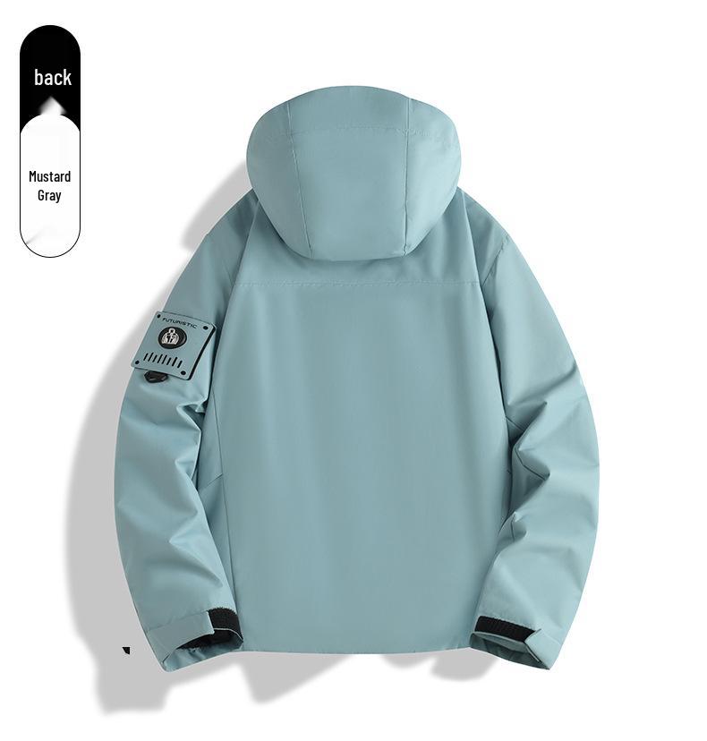 2025 Women's 3-in-1 Windproof Waterproof Jacket for Spring, Autumn, and Winter Outdoor Activities