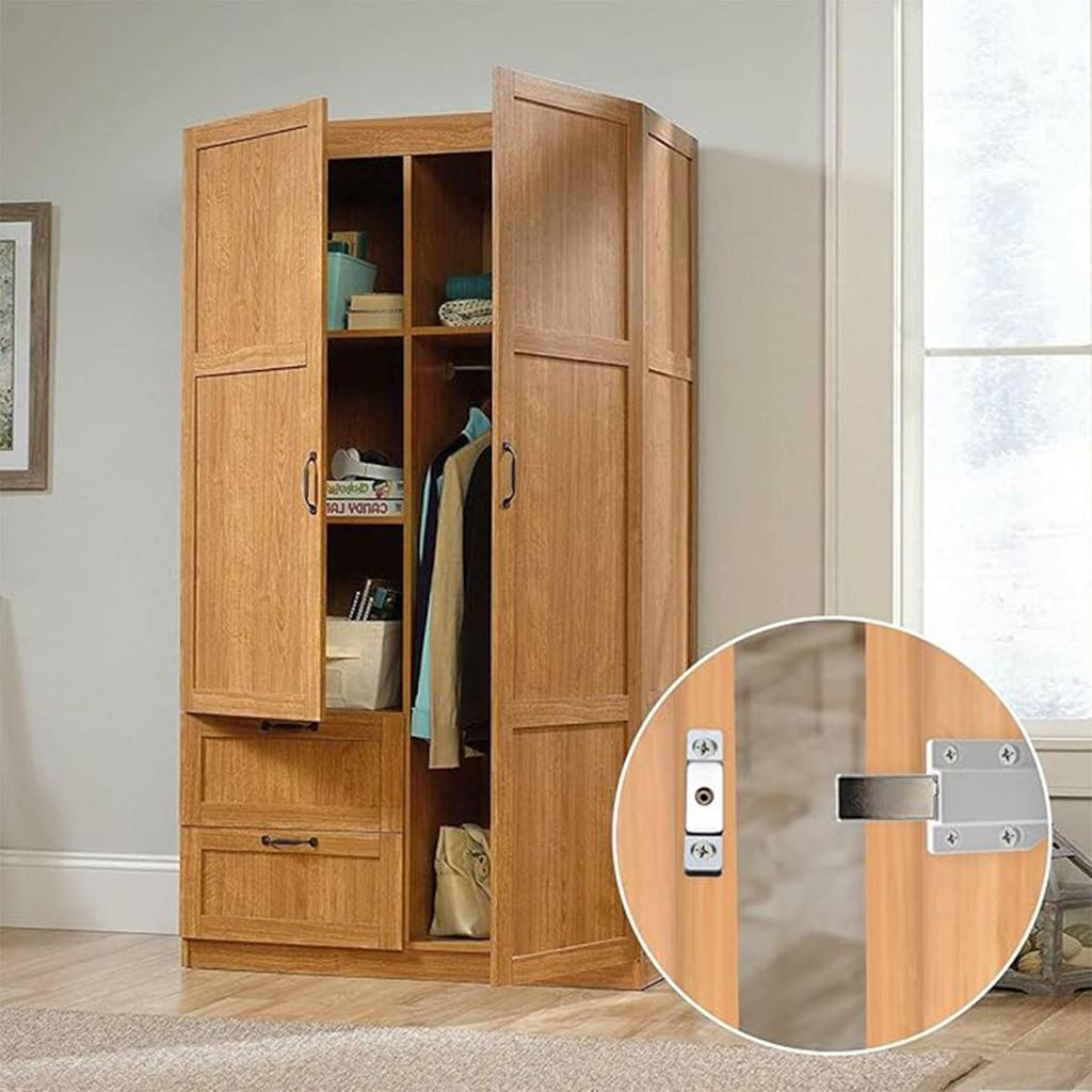 Magnetic Push to Open Latches Heavy Duty Touch Latch Catch Cabinet Door Hardware Touch Pressure Release Latch for Drawer