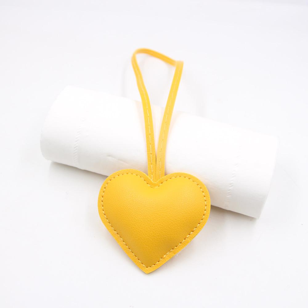 

Кожаный кулон-подвеска для сумки в форме сердца с плетеным шнурком Heart Lanyard