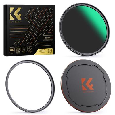 Concept 49mm Magnetic ND64 Lens Cap Magnetic Easy To Japanese AGC Optical Low 28 Layer Nano Ultra Water Stain Scratch Lens Filter for Landscape