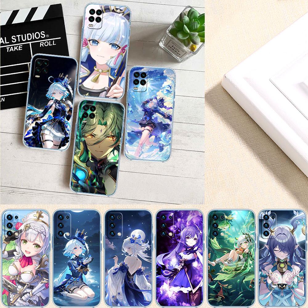 LO47 Genshin Impact Phone Case for LG K22 K30 K40 K40S K41 K42 K50 K50S K51 K51S K52 K61 K62 K71 K92 Q60 Q61 V40 V50 V60