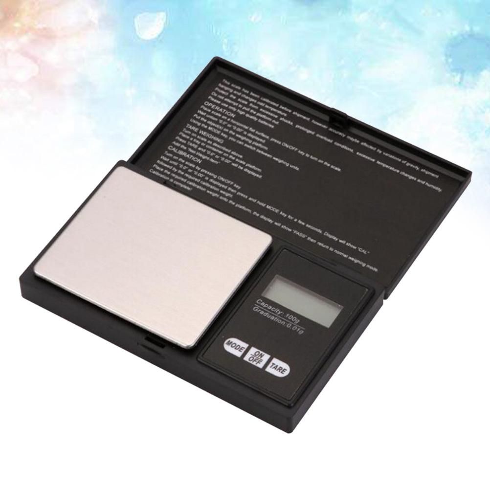 Mini Electronic Jewelry Scale 100G/0.01G High Precision Lcd Backlight Scale For Gold Powder Weighing