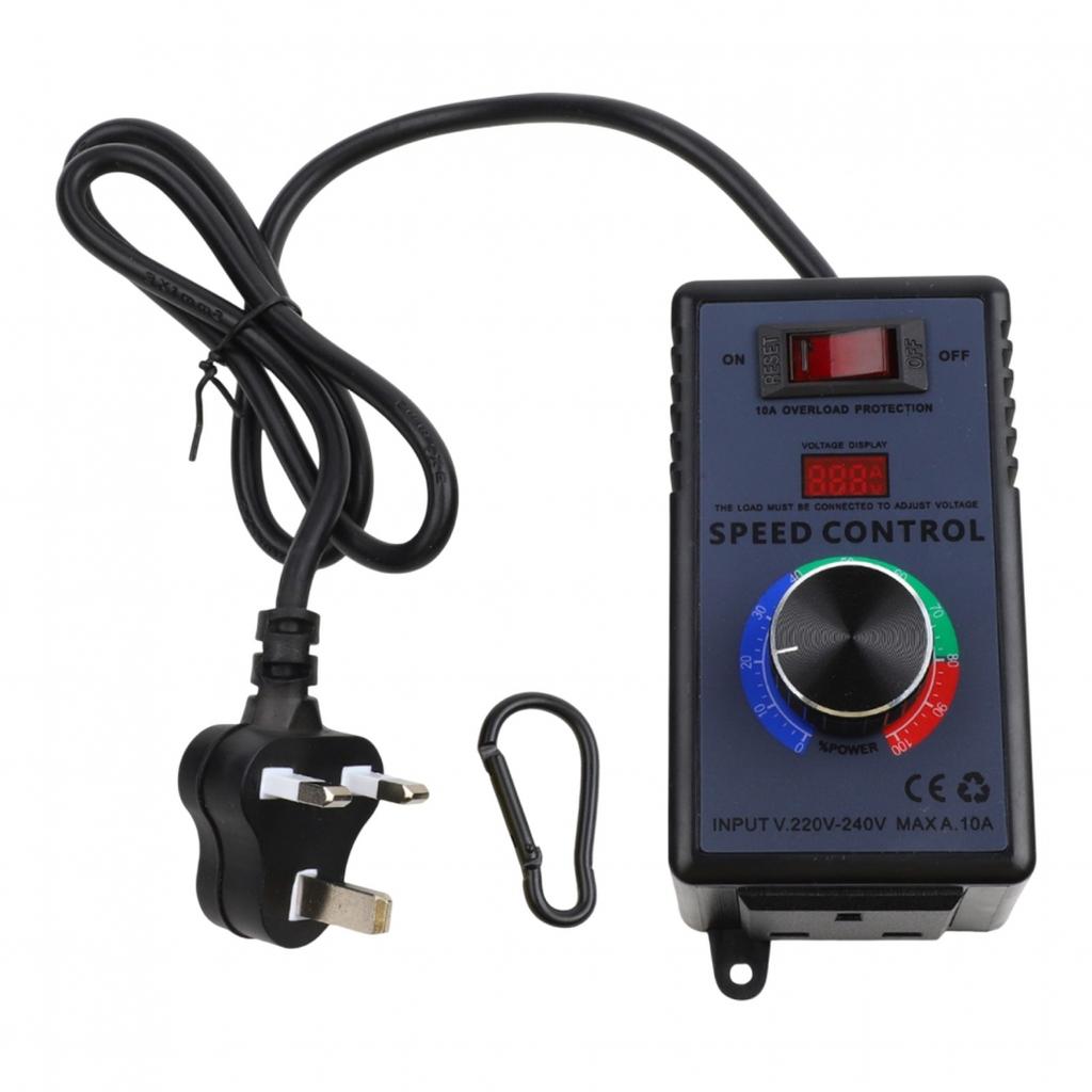 15A Speed Controller 4000W ABS Plastic AC220V-250V