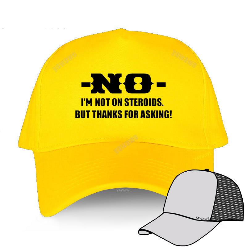 

Брендовая повседневная бейсболка, роскошная кепка для мужчин, нет, я не на стероидах, но спасибо, что спросили, модные хлопковые кепки унисекс для взрослых Adjustable