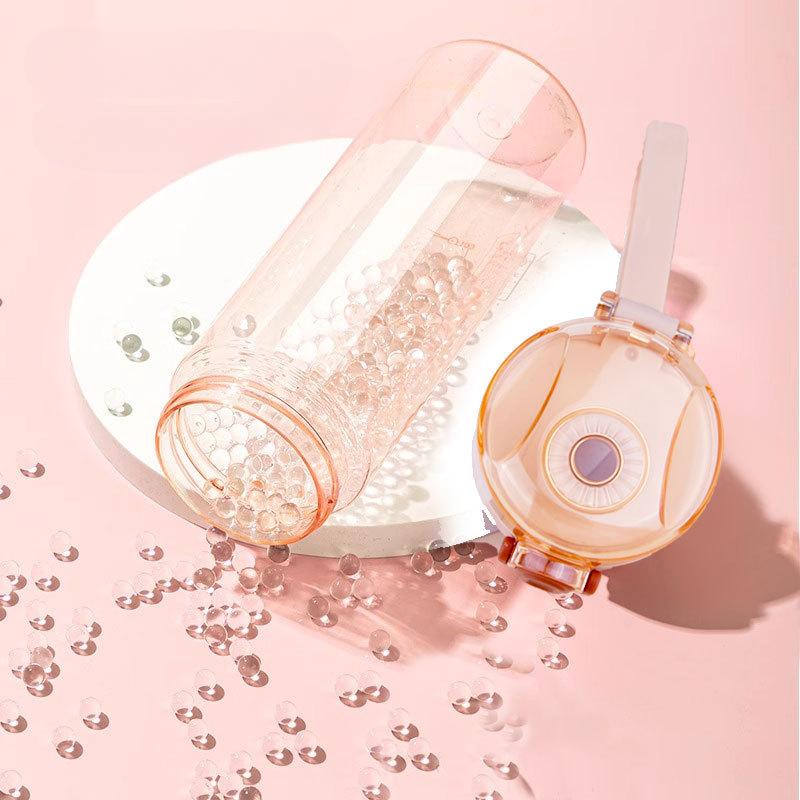 Lightweight Plastic Cup Student Water Cup Roomy Lightweight Handle Cup High Temperature Resistant Good-looking Outdoor Activity Travel Active Bottle