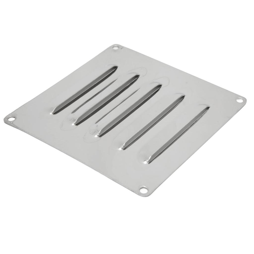 Boat Cabin Vents 12x12cm Stainless Steel Boat Air Vent Professional Corrosion Resistant Shutter Boat Vents for Yacht