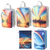 5Pcs/Set Travel Organizer Set Zipper Storage Bag Large Capacity Bag Compressible Underwear Suitcase Luggage Packing Cubes