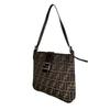 FENDI Zucca Pattern Shoulder Bag Brown Women used