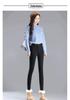 Leggings Vellutati Spessi a Vita Alta da Donna Taglie Forti