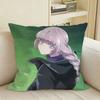 Night Girl Nanakusa Nazuna Anime Square Sofa Pillow Cover Solid Color Living Room Home Decor Cushion Case
