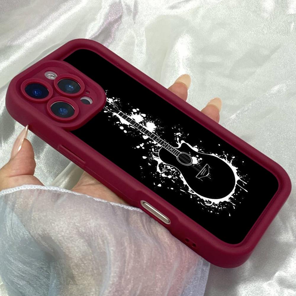 JT96 Blank Sheet Music for iPhone 17 16 15 14 Pro Max Samsung S26 S25 S24 Ultra A17 A16 A07 A56 A06 Xiaomi 15T Redmi 14C 15c Note 14 Soft TPU Case