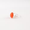 Natural Carnelian Gemstone 925 Sterling Silver Jewelry Handmade Ring For Bride RR-66-28