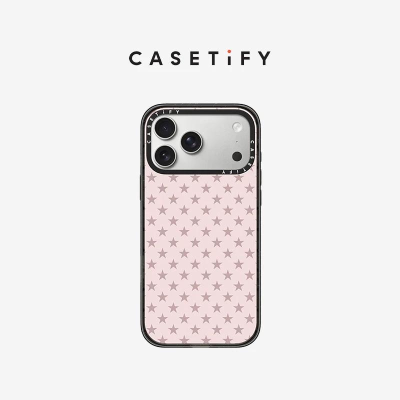 

CASETiFY Эстетичный розовый чехол для телефона с гипсофилой