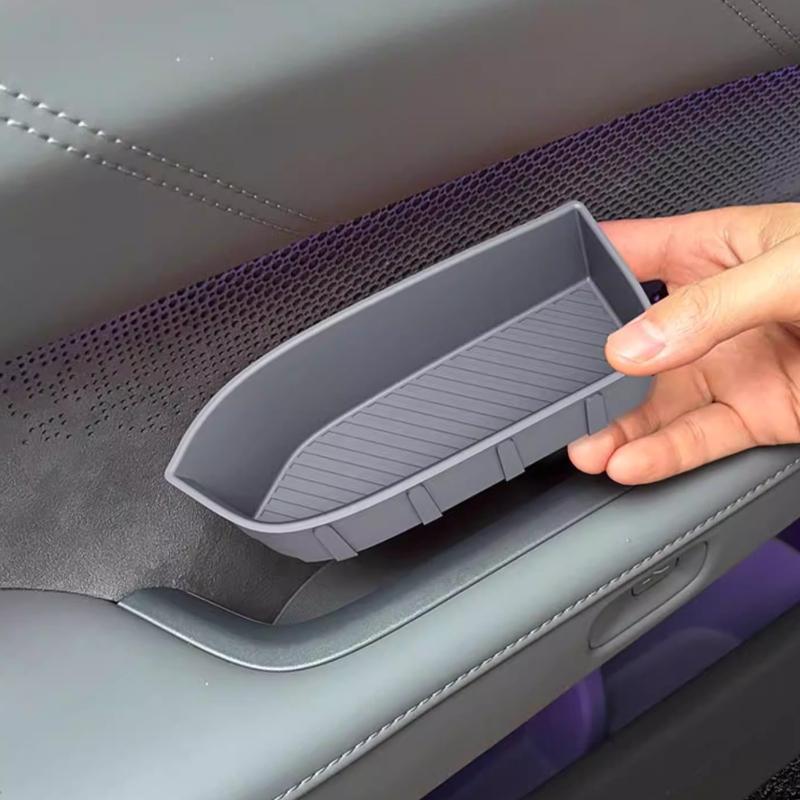 For Zeekr 001 2024-2025 Car Door Handle Storage Box Armrest Storage Box