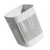 Plastic Wastebasket Trash Can Hollow Design Open Top Waste Container Large Capacity Garbage Bin for Bedroom Bathroom