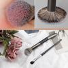 2 Pcs Nose Contour Brushes, 2-in-1 U-shaped Fluffy brush Dual-End Angled Nose Brushes Set Practical Makeup Tools for Nose Sculpting and Definin
