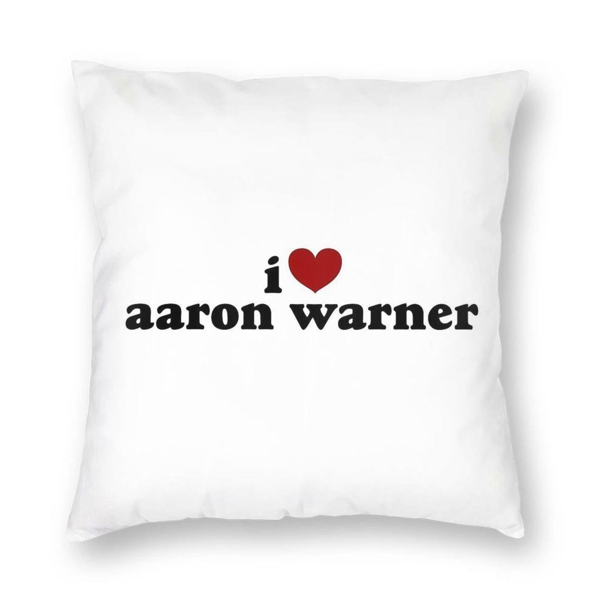 

Aaron Warner Shatter Me Square Pillowcase Polyester Linen Velvet Creative Zip Decor Pillow Case Sofa Seater Cushion Cover 18 12x12Inch