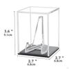 Guitar Pick Display Box Holder,with Stand,Rack,Display Collectable Mini Storage