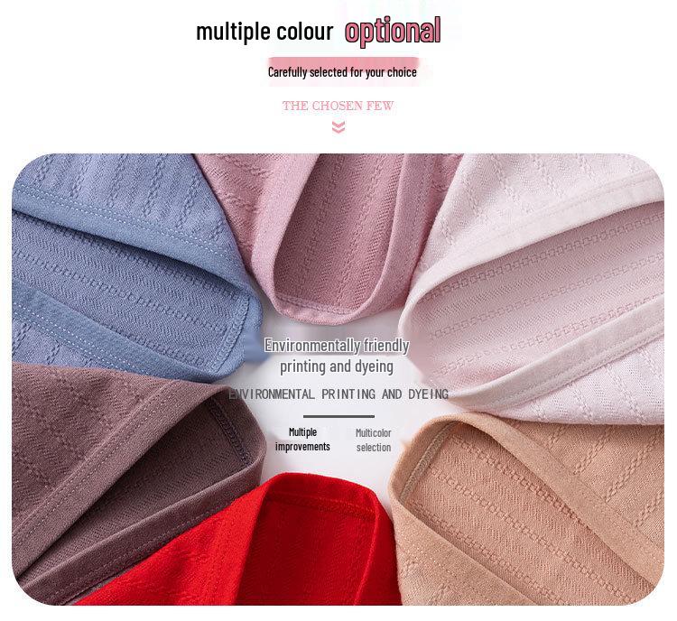 High-Waisted Cotton Antibacterial Shorts for Middle-Aged and Plus-Size Women