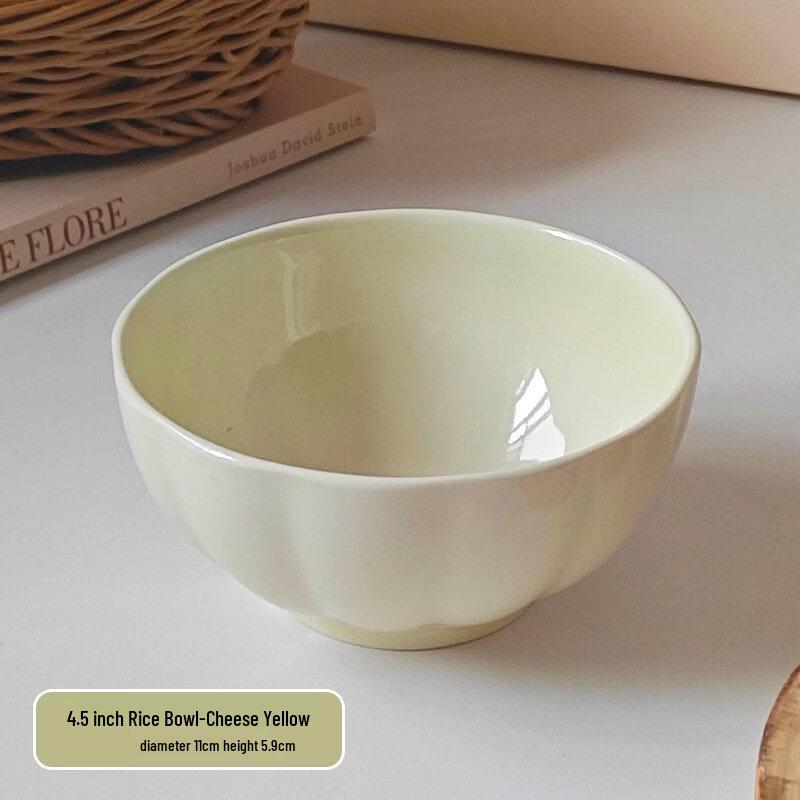 4.5-inch Ceramic Underglaze Lotus Serving Bowl