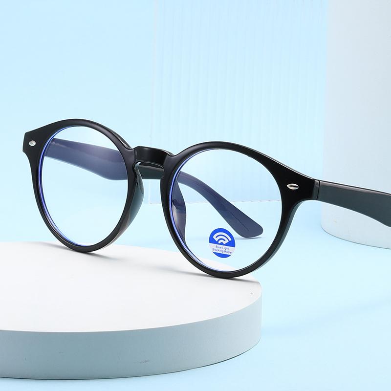 Anti-blue Light Glasses High Quality Round Eyewear Women Men Fashion Eyeglasses Blue Light Blocking Man Lady Computer Eyeglas